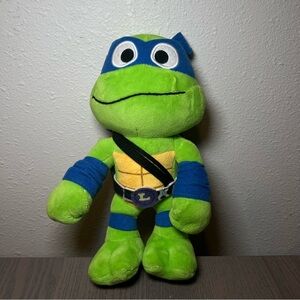 2023 TMNT TEENAGE MUTANT NINJA TURTLES LEONARDO PLUSH MUTANT 9”